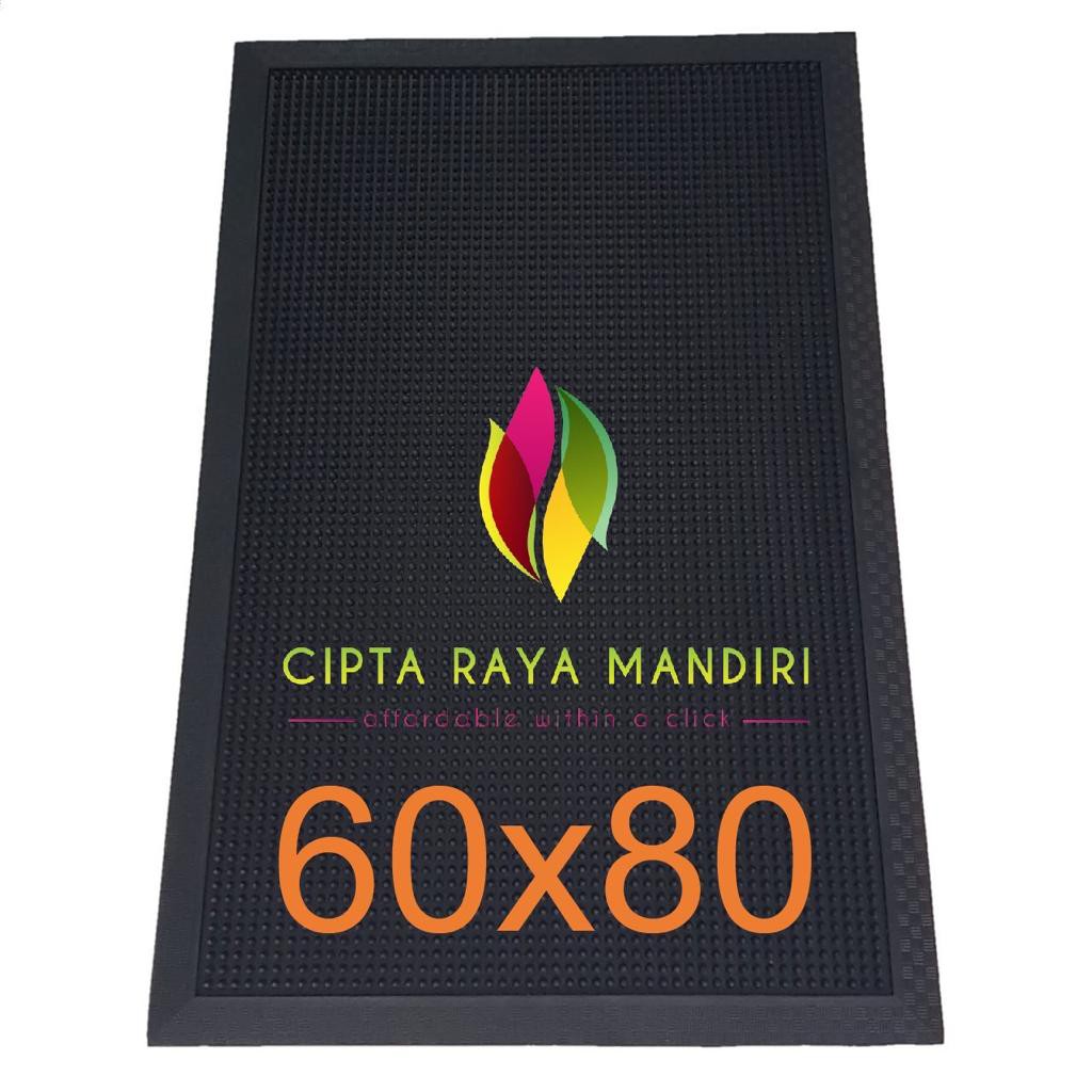 Keset Karpet Karet Anti Slip Bavel Duri 60 x 80