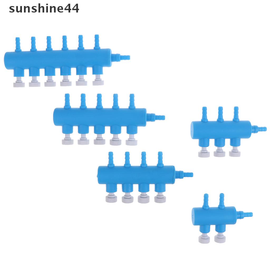 Sunshine Tabung Splitter Oksigen 2 3 4 5 6 Arah Untuk Aksesoris Pompa Udara Akuarium