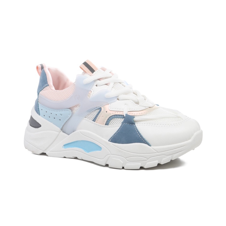 PVN Nayeon Sepatu Sneakers Wanita Sport Shoes Blue Pink 300-Nayeon - Pink