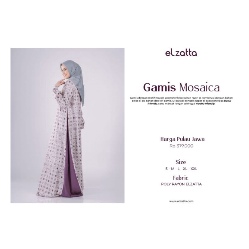 GAMIS TERBARU ELZATTA 2022 - GAMIS MOSAICA