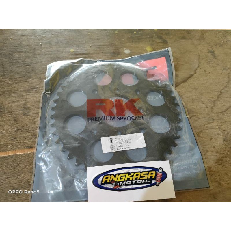 gear belakang racing rk takasago 428 suzuki satria Fu new Fu old satria 2tak Shogun smash dll
