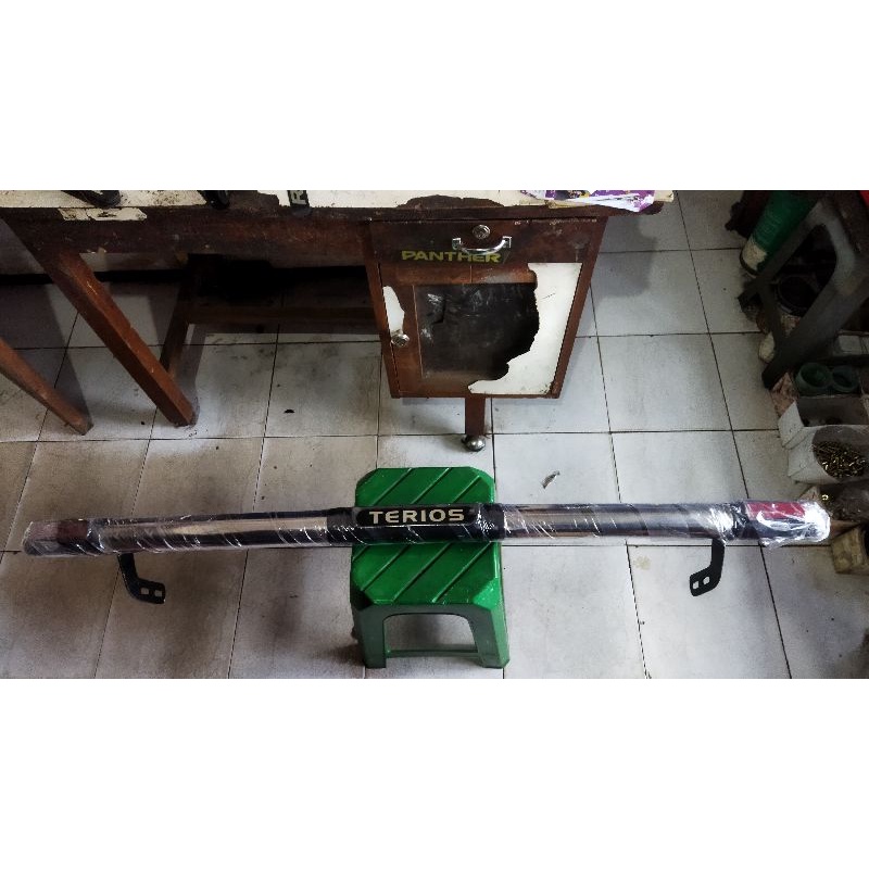 bemper belakang stainless terios / rush new 2017-2025