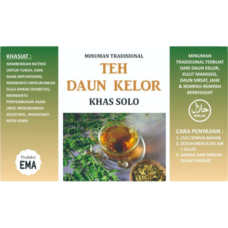 

Teh Daun Kelor