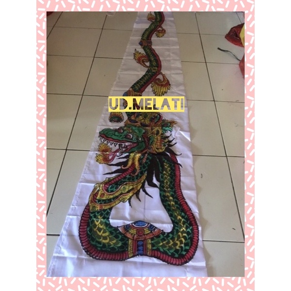 umbul umbul bali motif naga