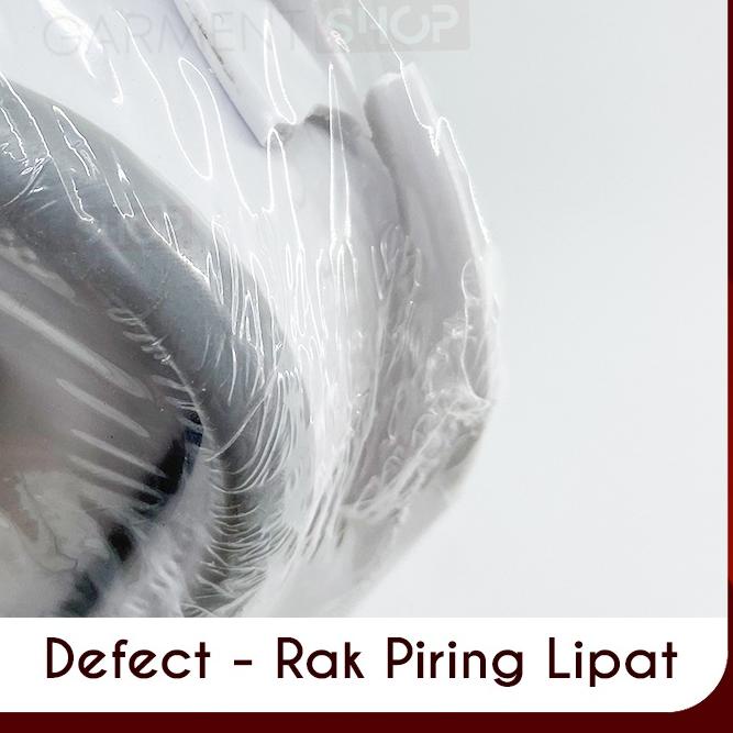 ✿ Rejected Item Rak Piring Lipat Tempat Pengering Cuci Piring Dish Drainer Foldable ☎