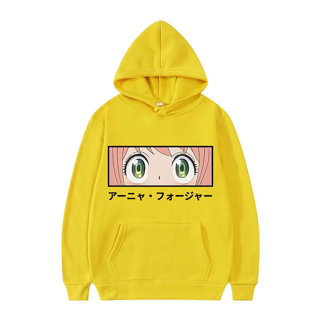 Hoodie Anya Eyes Anime Manga SPY x Family Premium Unisex