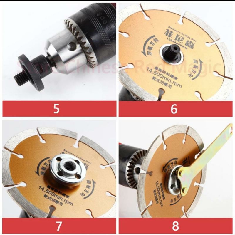 Adaptor Bor jadi gerinda / Conventer Bor jadi Gurinda