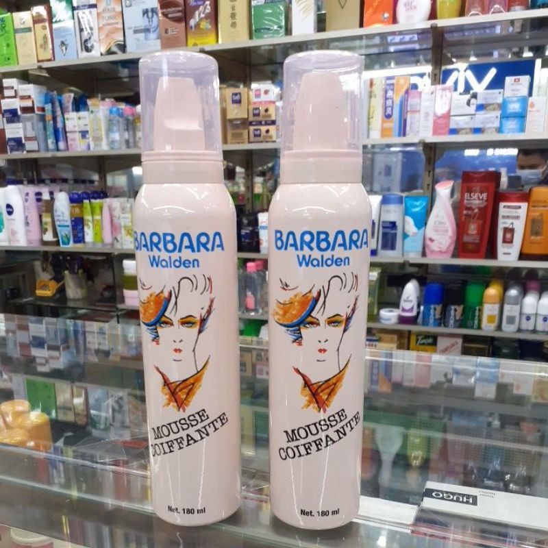 BARBARA WALDEN STYLING MOUSSE HAIR STYLING FOAM 180ML