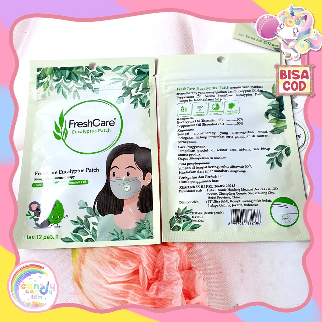 freshcare Eucalyptus 12 pacth