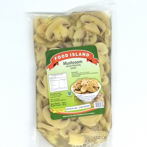 

Food Island Jamur Slice 450gr 900gr