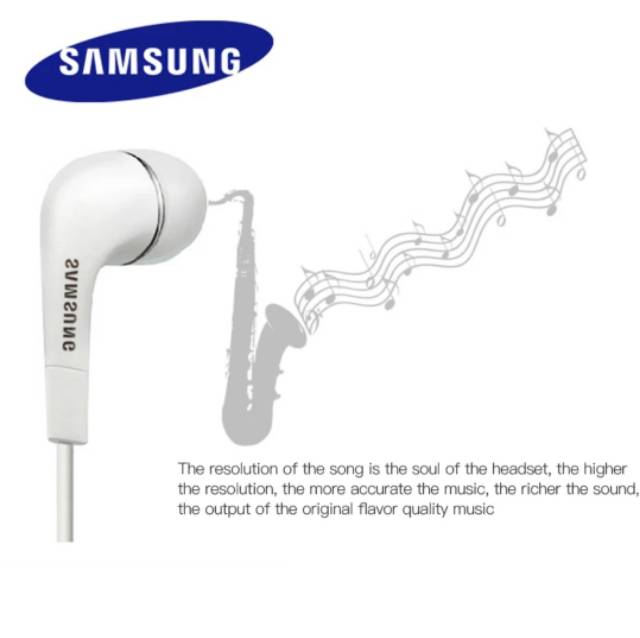 HANDSFREE - EARPHONE - HEADSET SAMSUNG J5 MADE IN VIETNAM KARET EXTRA BASS KUALITAS 100% CABUTAN COPOTAN