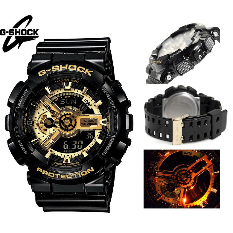 Jam Tangan CASIO G-SHOCK One Piece dan Dragon Ball Dual Time Waterproof and Shockproof Sports Outdor