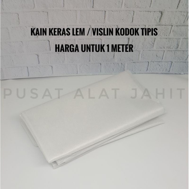 kain keras lem vislin kodok tipis