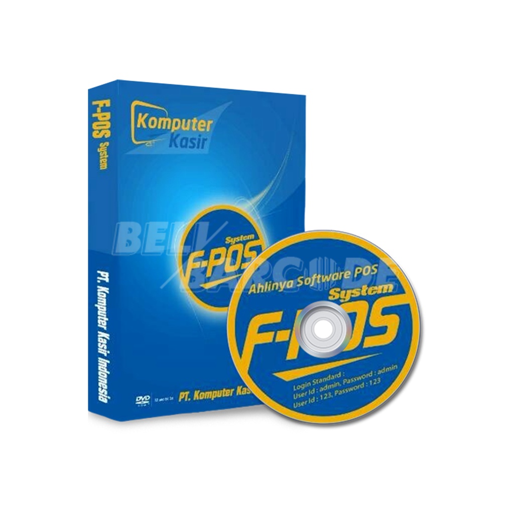 Software System F-Pos Bakery Aplikasi Program Kasir Toko Kue Full Version Original