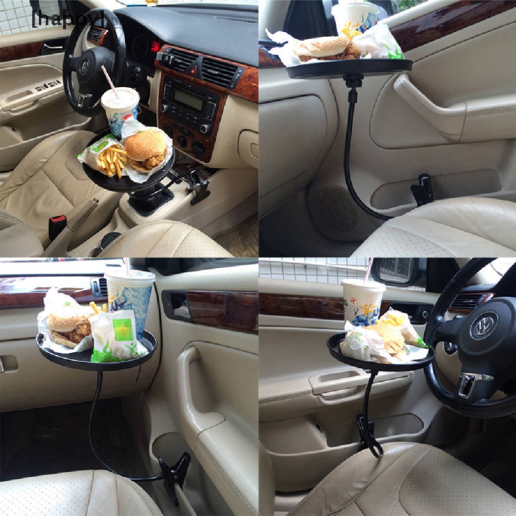 HA Useful Car Auto Mount Holder Stand Travel Drink Cup Coffee Table Stand Food Tray ID