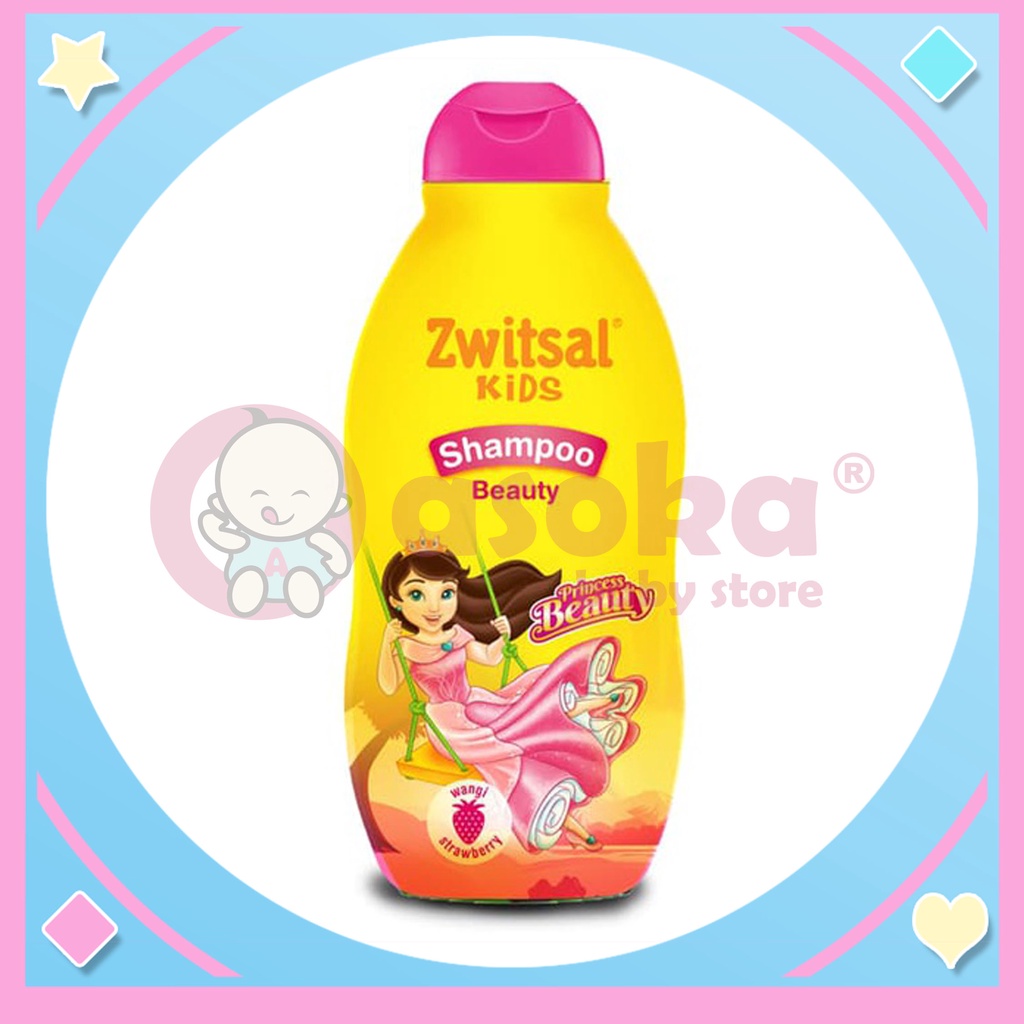 Zwitsal Kids Shampoo Beuty Pink Strawberry 180 ml ASOKA