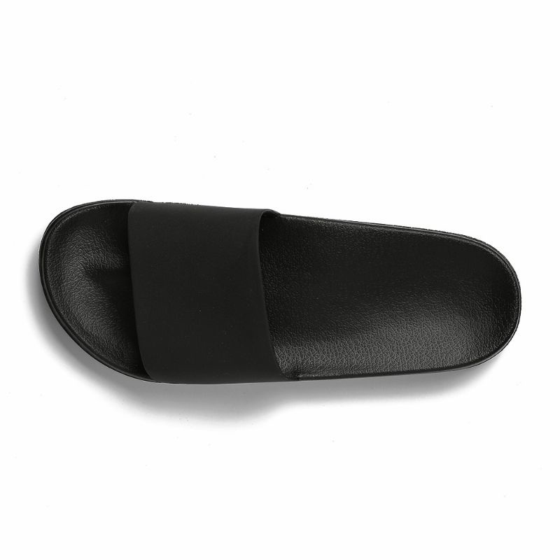 Sandal Slop Sandal Slide Polos Pria Cervo Anti Slip Eva Phylon Rubber Hitam