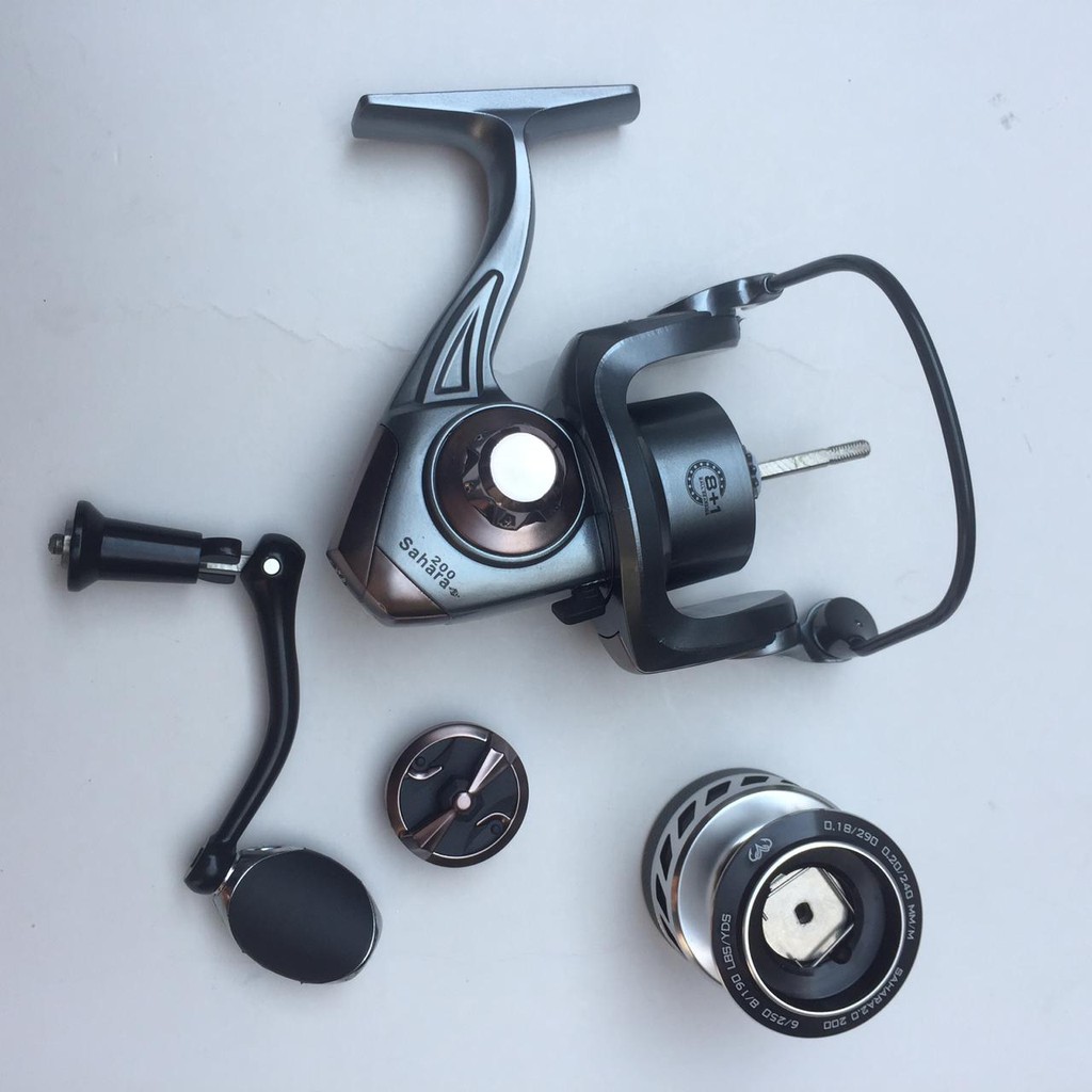 Reel Captain Sahara 200 - 300 Power Handle Stainless Steel