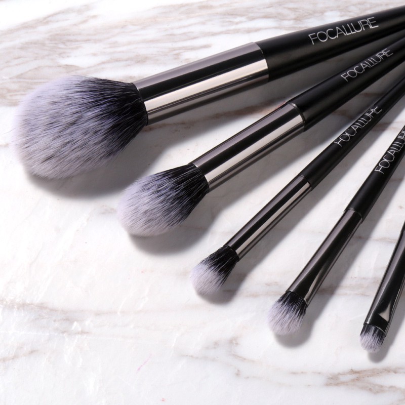 FOCALLURE 6pcs Make Up Brushes Set Without Bag Professional makeup tools