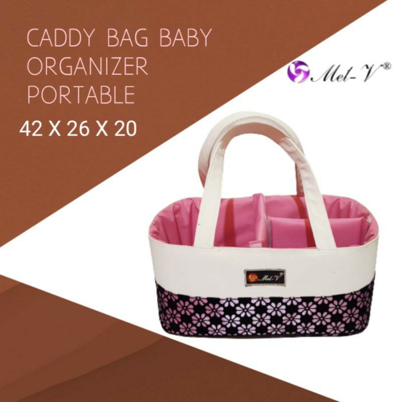 MEL-V CADDY BAG // TAS PERLENGKAPAN BAYI / BABY ORGANIZER BAG // LS1231 Y1