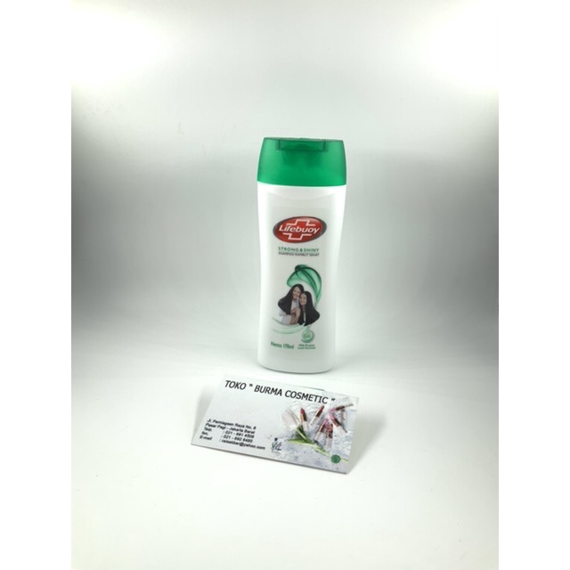 LIFEBUOY SHAMPOO STRONG &amp; SHINY 170 ML