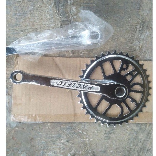 CRANK 36T PACIFIC Bisa untuk sepeda ukuran 16/20