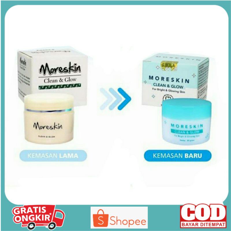 Moreskin Clean & Glow Cream ~ Moreskin Clean&Glow Nasa