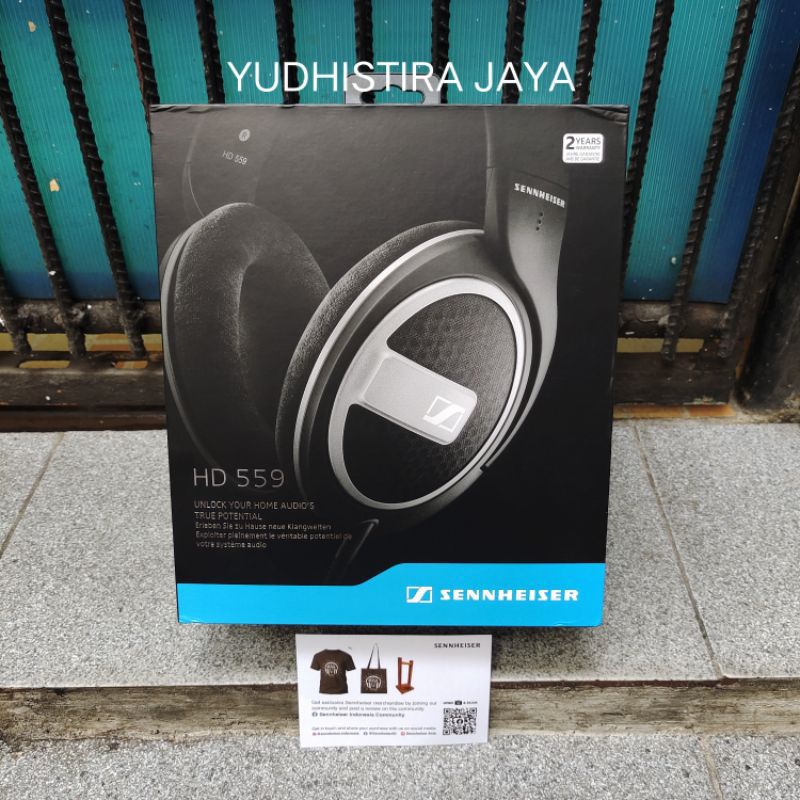 Sennheiser HD 559 Wired Headphone Original Garansi Resmi