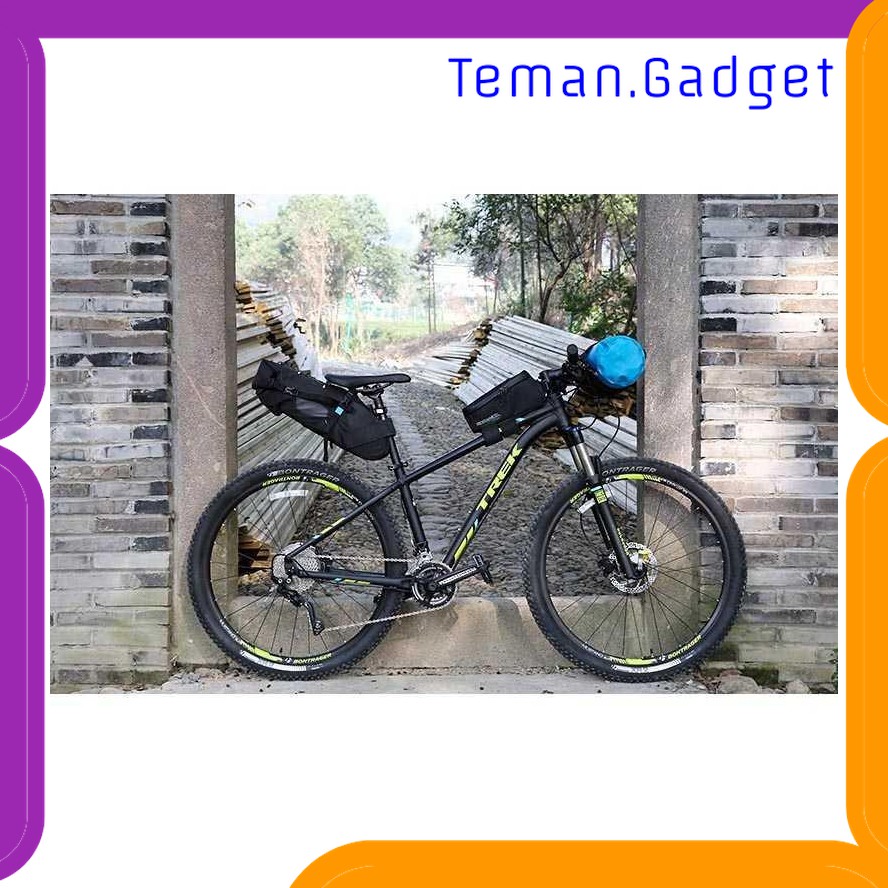 TG-IB062 ROSWHEEL TAS SADEL SEPEDA BICYCLE WATERPROOF BAG 8L - 131414-A