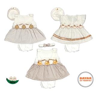 BAYIe Setelan Baju  bayi  Perempuan MOM S GIFT 100 Katun 