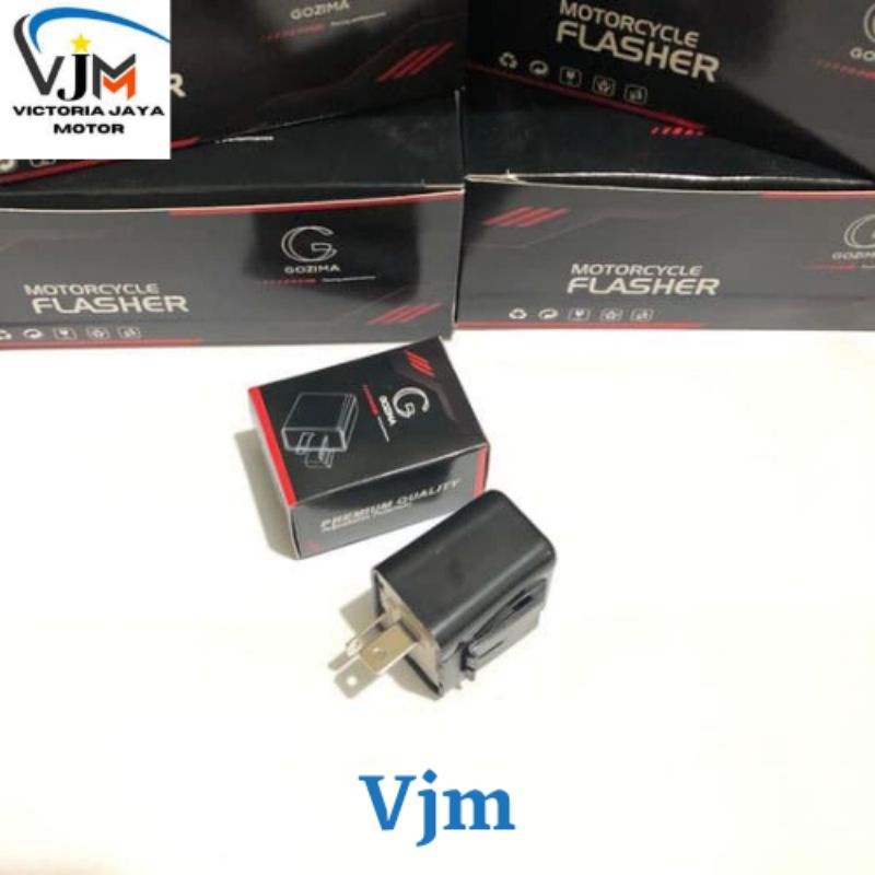 FLASHER SEN MOTOR ADJUSTABLE CONTROL CEPAT LAMBAT KEDIPAN SEIN 12 V