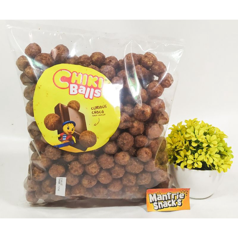 

makanan ringan chiki balls kiloan 200gr coklat ayam keju