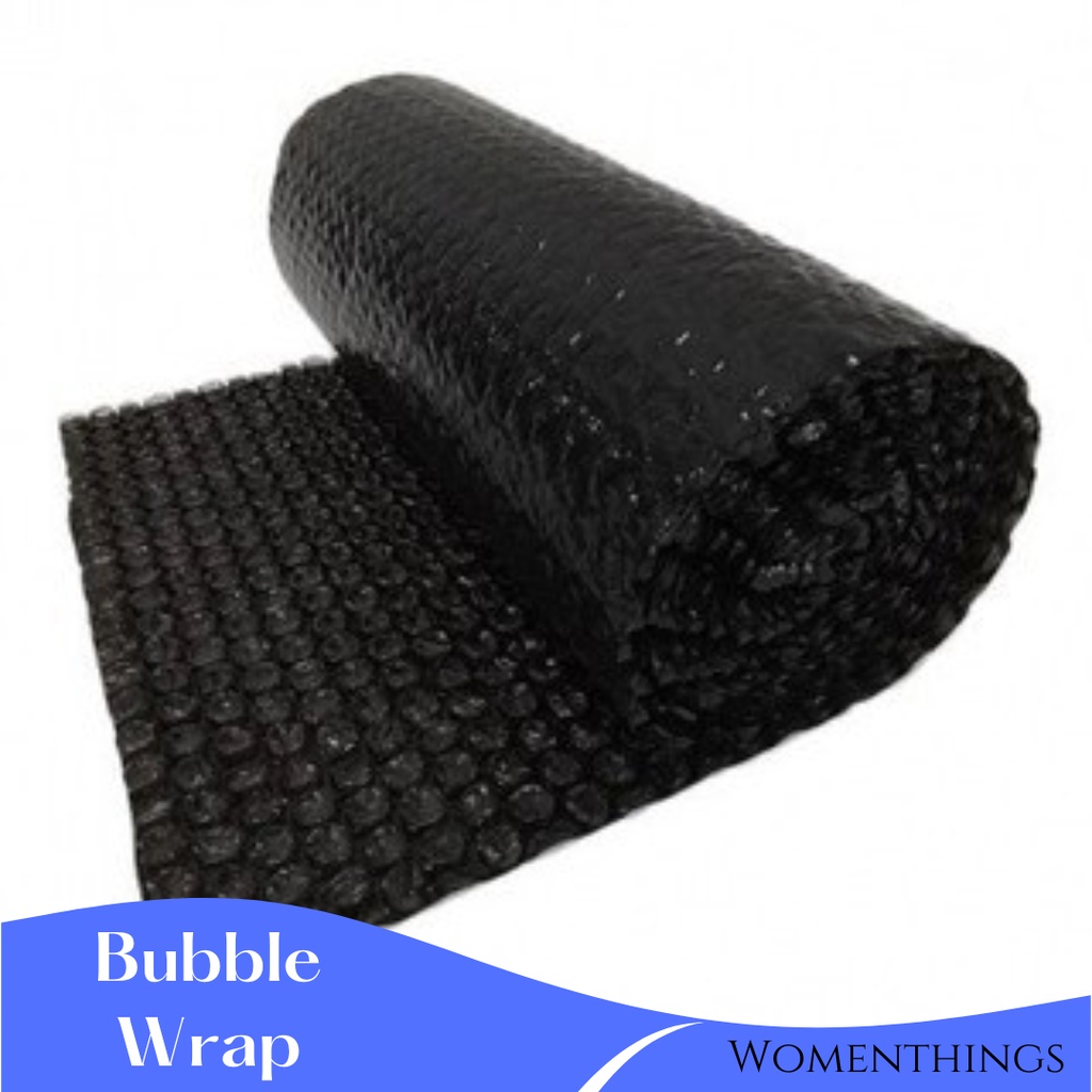 

Bubble Wrap Hitam / Putih Tambahan untuk melindungi
