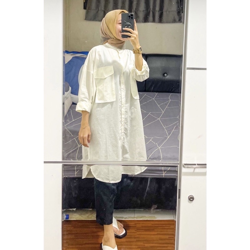 BEFAST - ZRD OOTD Tunik Wanita UMJIYA / PITAYA TUNIK / KENZY TUNIK / Tunik Wanita Muslimah / Tunik Casual Wanita / Tunik Polos Formal / Model Terbaru 2022 / Fashion Wanita Hijab / Tunik Maxy Jumbo Kekinian