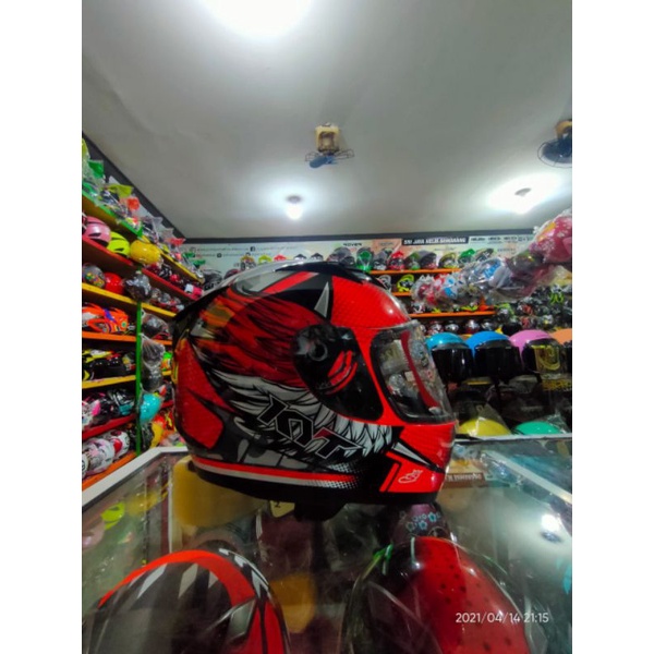HELM KYT R10 ANDI GILANG ONGKOS KIRIM 2KG