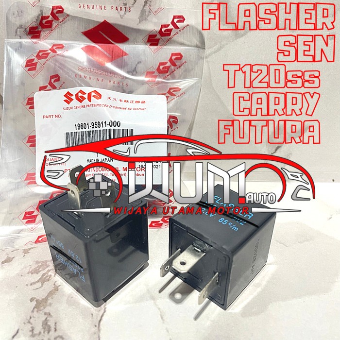 RELAY FLASHER SEIN FLASEN SEN CARRY FUTURA T120SS UNIVERSAL