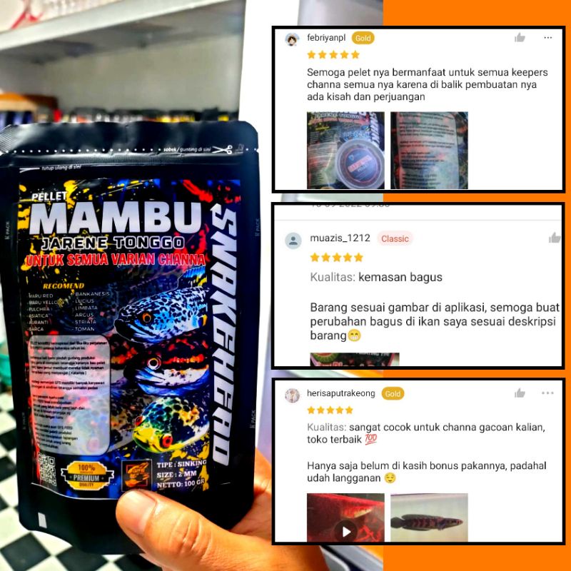 Pelet MAMBU Jarene Tonggo Untuk Semua Varian Channa