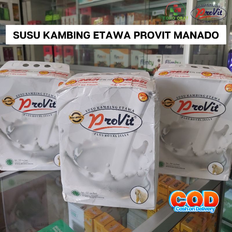 

FREE ONGKIR - MANADO SUSU KAMBING ETAWA PROVIT isi 50 Sachet