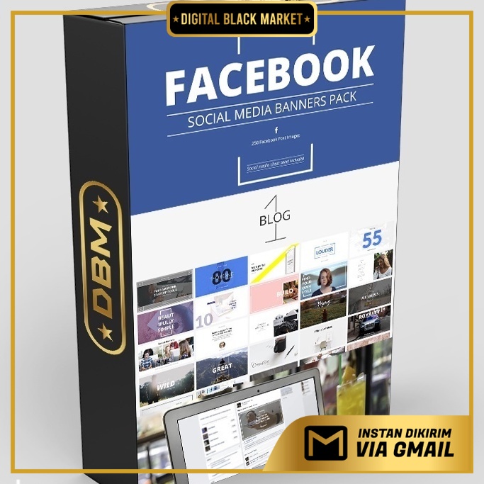 Facebook Social Media Banners Set - Photoshop