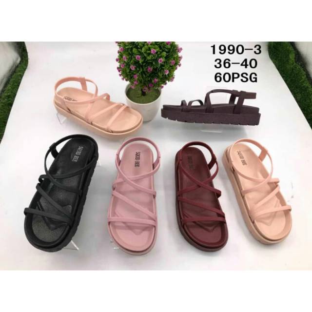 TERMURAH Sandal jelly tali  gladiator import Super KEREN 