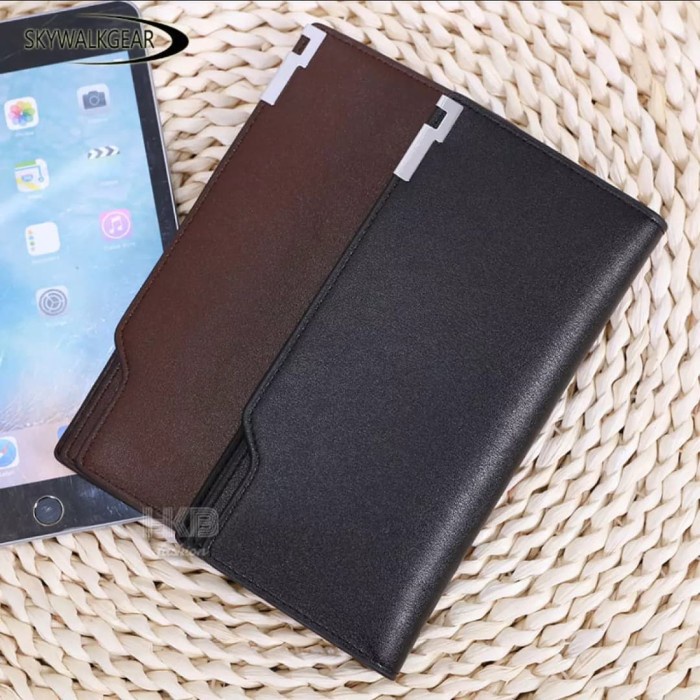 Dompet Kulit Pria Skywalkgear ORIGINAL Panjang /Wanita Multislot Dompet Pria Pendek Mini Lipat