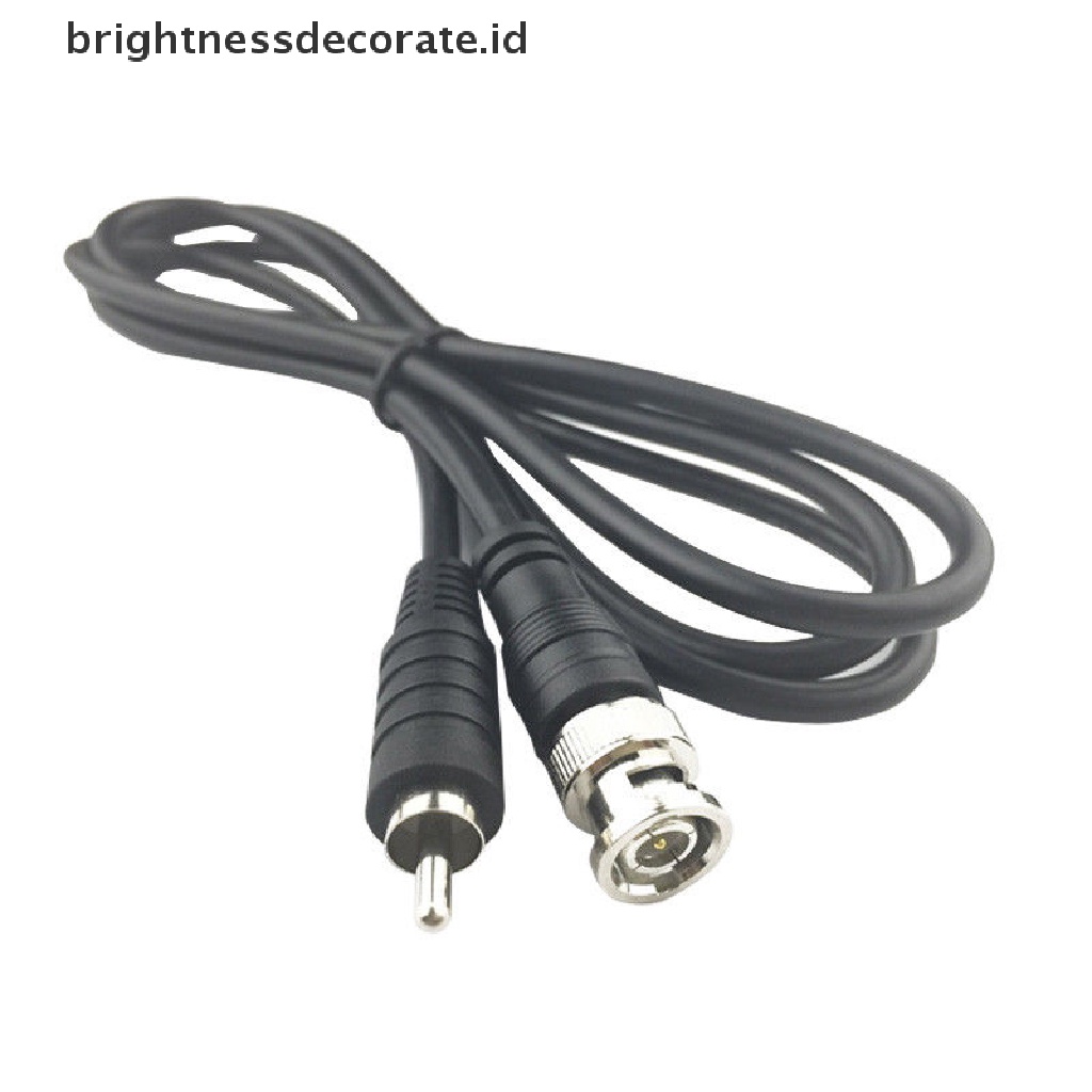 Kabel Adapter Konektor Bnc Male Ke Rca Male Untuk Kamera Cctv Dvr