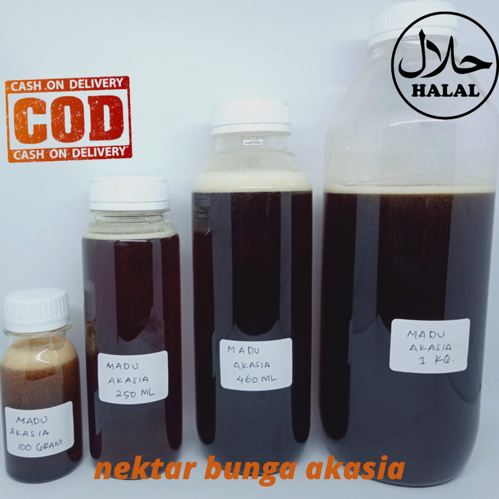 

Madu Hutan Liar Asli Nektar Akasia 100% tanpa campuran
