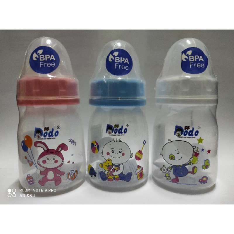 Dodo Botol Susu Bayi EKO &amp; PAHE BPA Free 60 ml | 120 ml | 250 ml DBP0 / DBC0