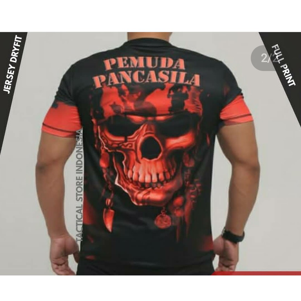 KAOS DIGITAL PEMUDA PANCASILA PENDEK - KAOS PEMUDA PANCASILA DIGITAL