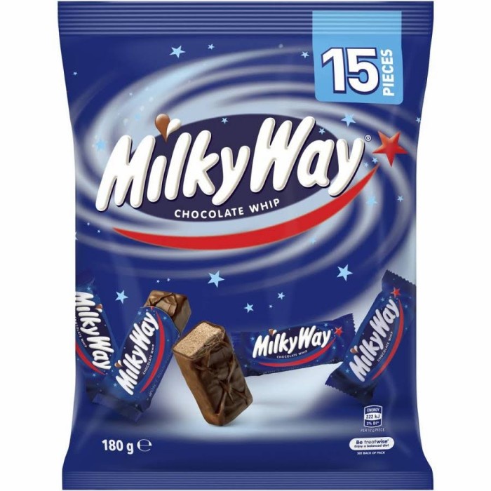 

MILKYWAY CHOCOLATE WHIP FUN SIZE ISI 15 PCS