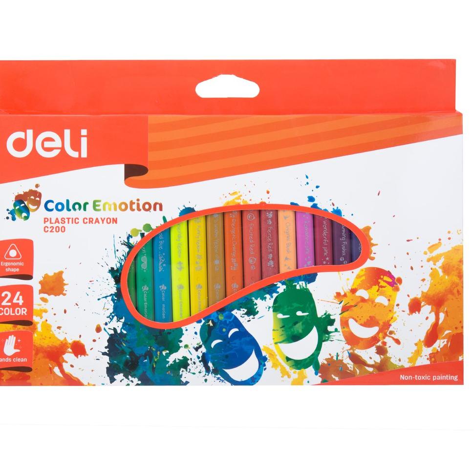 

Terbaru I9LLB Deli Krayon Plastik 12/18/24 Warna Cerah Bentuk segitiga ergonomis tidak beracun EC200