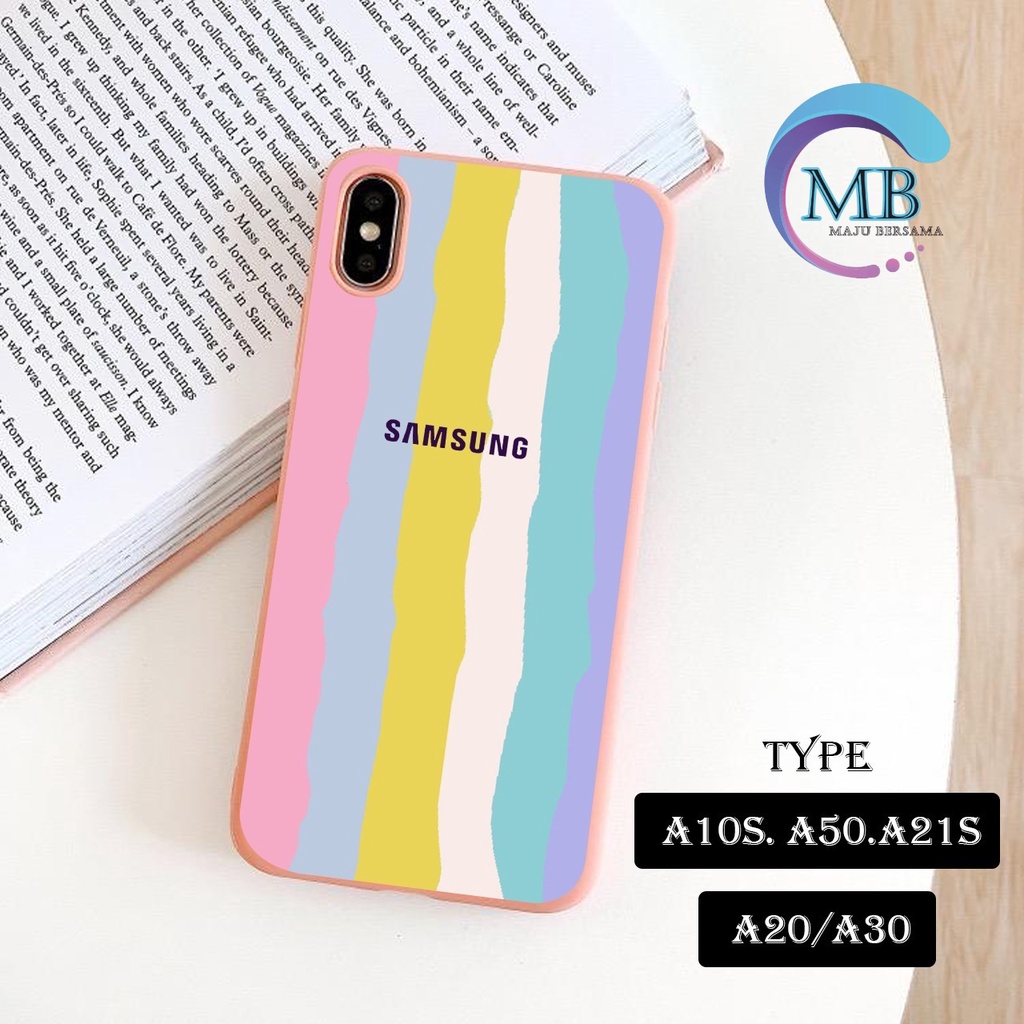 SS046 CASE Rainbow Samsung A01 M01 A03 CORE J2 Grand Prime A10 M10 A10s M10s A13 A32 A23 A20 A30 A33 A53 MB1226