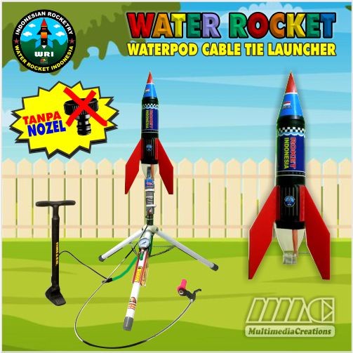 Roket Air | Peluncur Tripod | Water Rocket