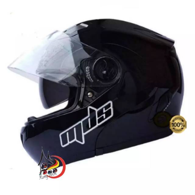 HELM/MDS/ HELM MDS MODULAR HELM FULL FACE/ HELM HALF FACE  HELM MDS PRO RIDER BLACK MATILIC
